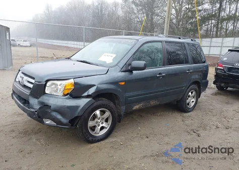 2006 Honda Pilot Ex z USA, uszkodzony, nr VIN 5FNYF28416B036486